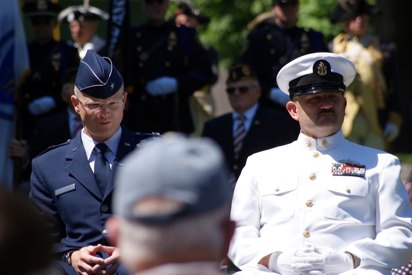 BG Chris Weggeman and CPO Keith Jermyn 2